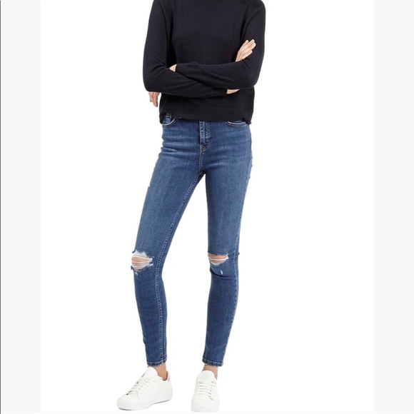 Topshop Denim - Topshop Jamie Moto tall jeans
